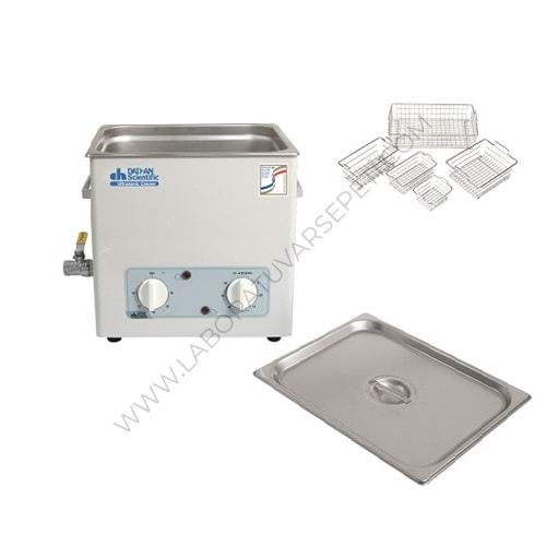 Ultrasonik Su banyosu WUC-A01H model - 1,2 lt ısıtmalı-Analog