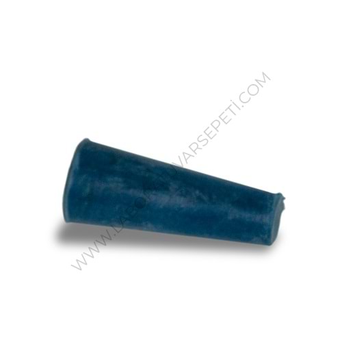 Mavi konik tıpa-11x16x43 mm (bütirometre için) - 10 lu paket